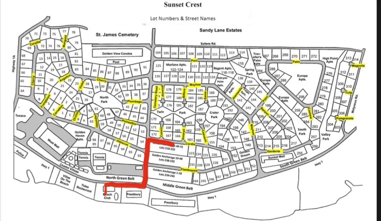 West Coast 1 Bedroom Apartment 66 - Close To Beach 세인트 제임스